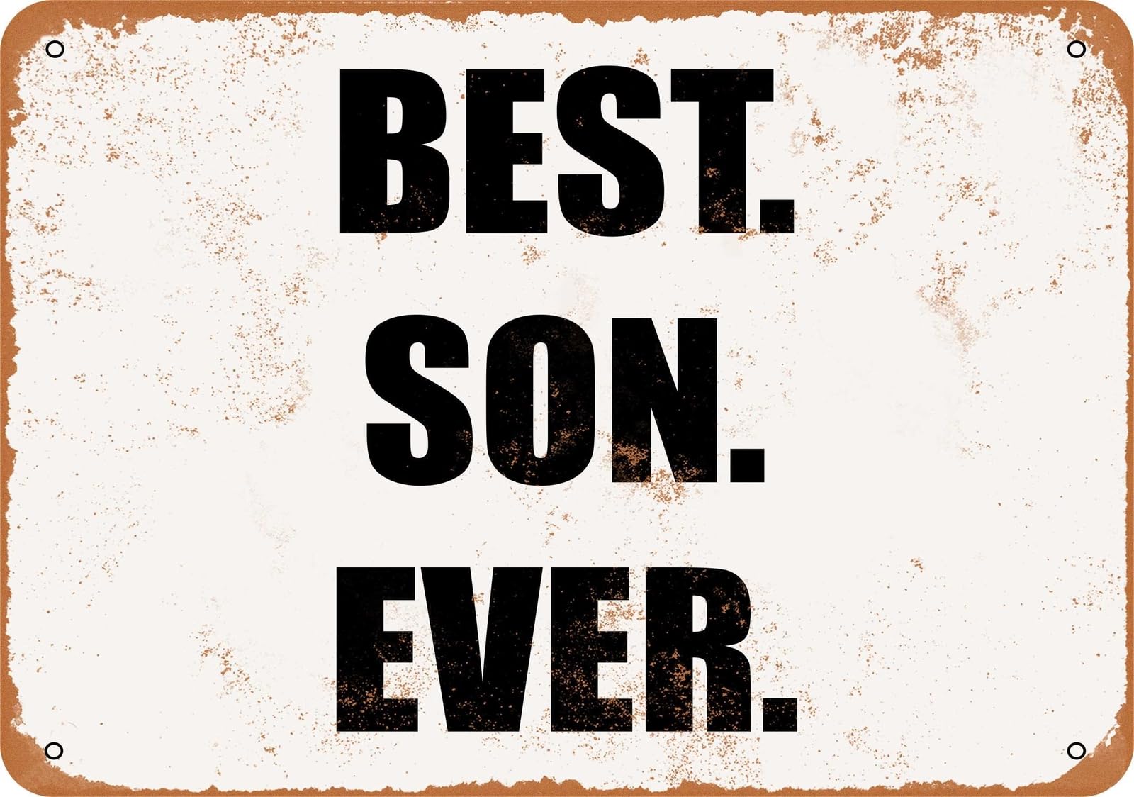 Miaomansenstore Metal Sign - Best Son Ever- Vintage Look Home Decor