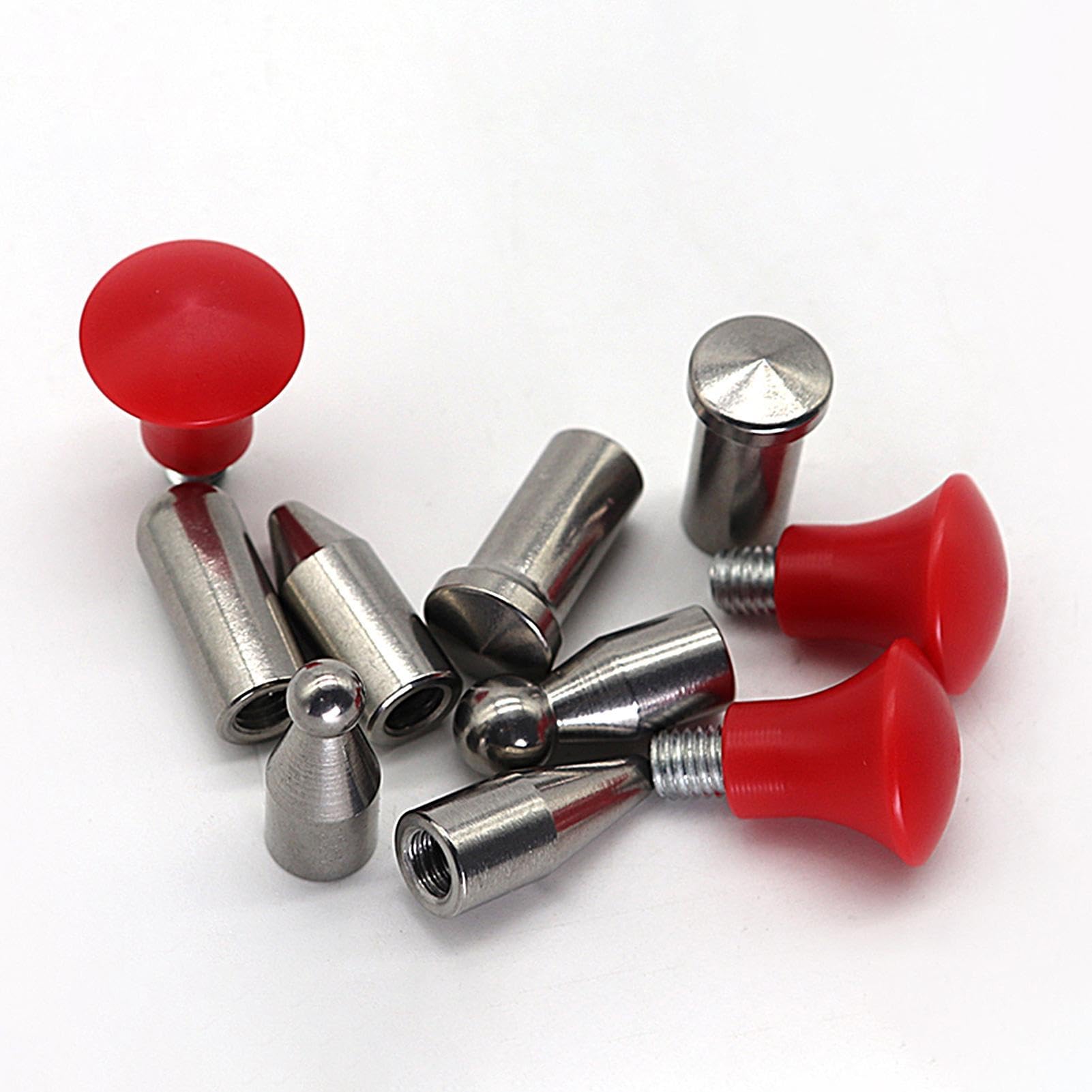 CYGOODS 89pcs/set paintless dent repair slide hammer extractor interchangeable head hook rod stainless steel head remove damage car dents repair tool set