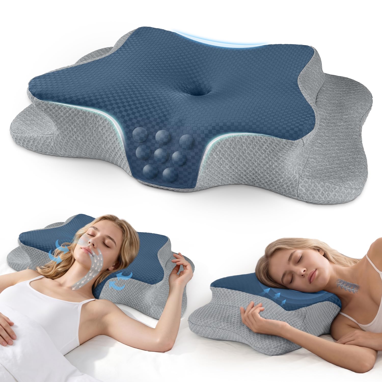 CHxxy Memory Foam Pillows