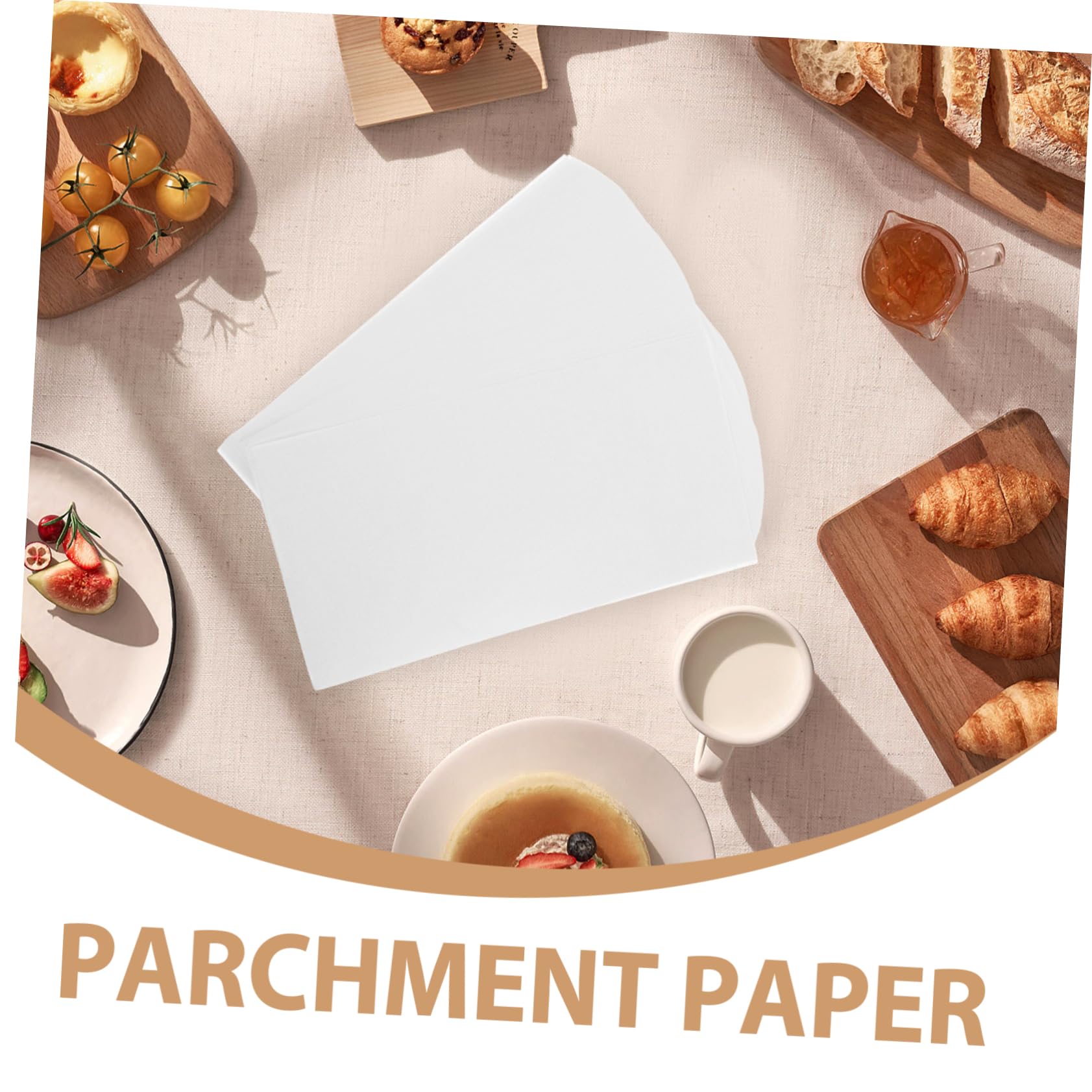 Fogli Di Carta Da Forno Antiaderenti Per Cottura E Confezionamento Adatti Per Forni E Freezer Misura 34x17,8 Cm Confezione Da 300 Fogli Di Carta Pergamena Versatile