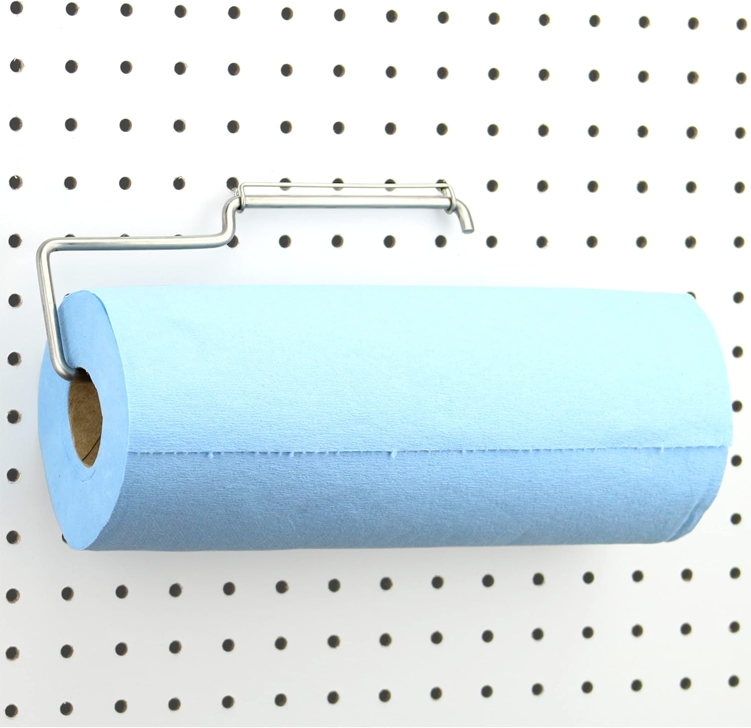 RightArrange OneHanded Tear Pegboard Paper Towel Holder