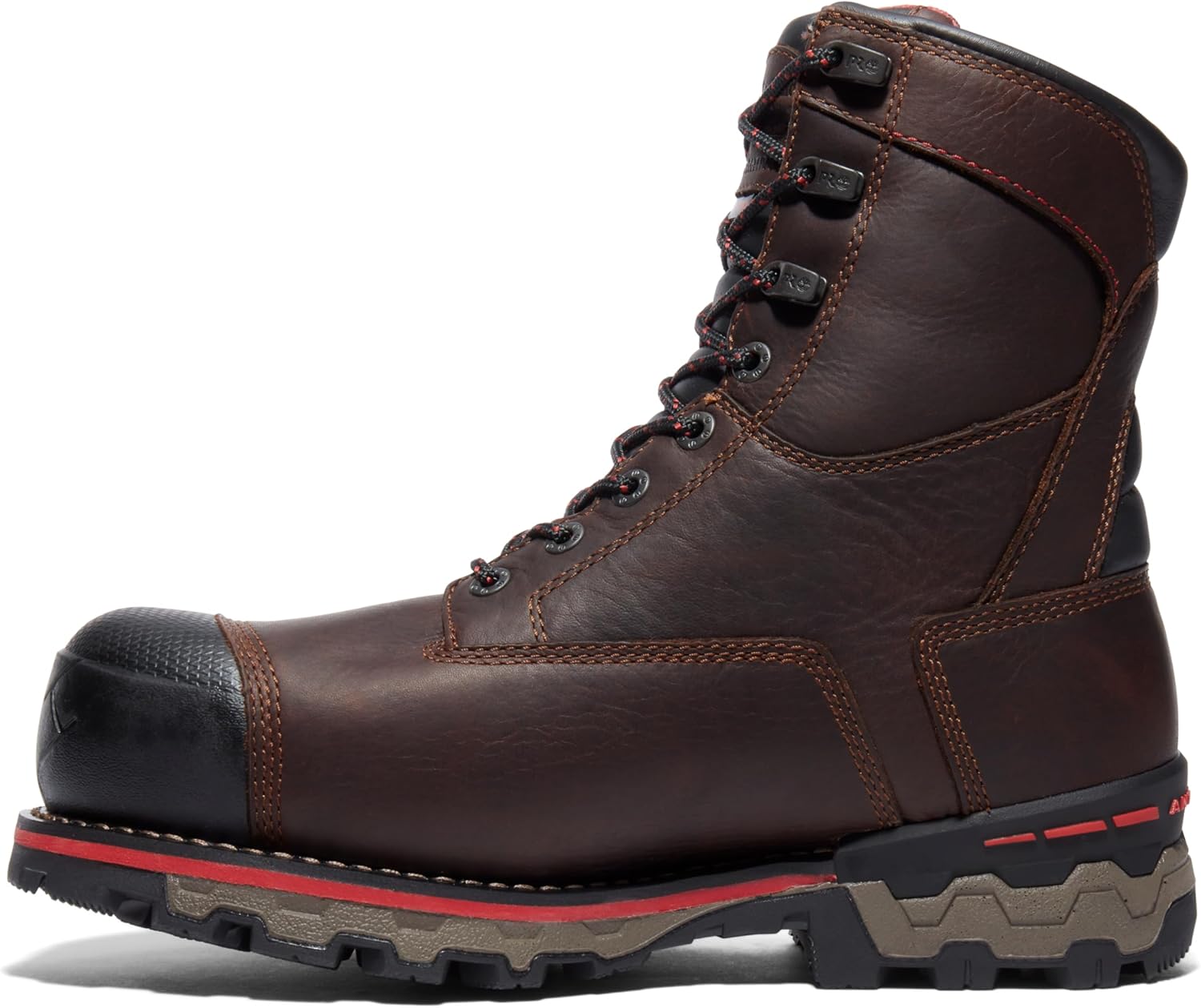 Timberland PRO Men's Boondock 8 Inch Composite Safety Toe Insulated Waterproof Industrial Work Boot, Brown-2024 NEW, 9W - Image 7