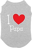 Vista 17 de I Love My Nana - Camisa con diseño de corazón para perro (azul rey, talla 3XL)