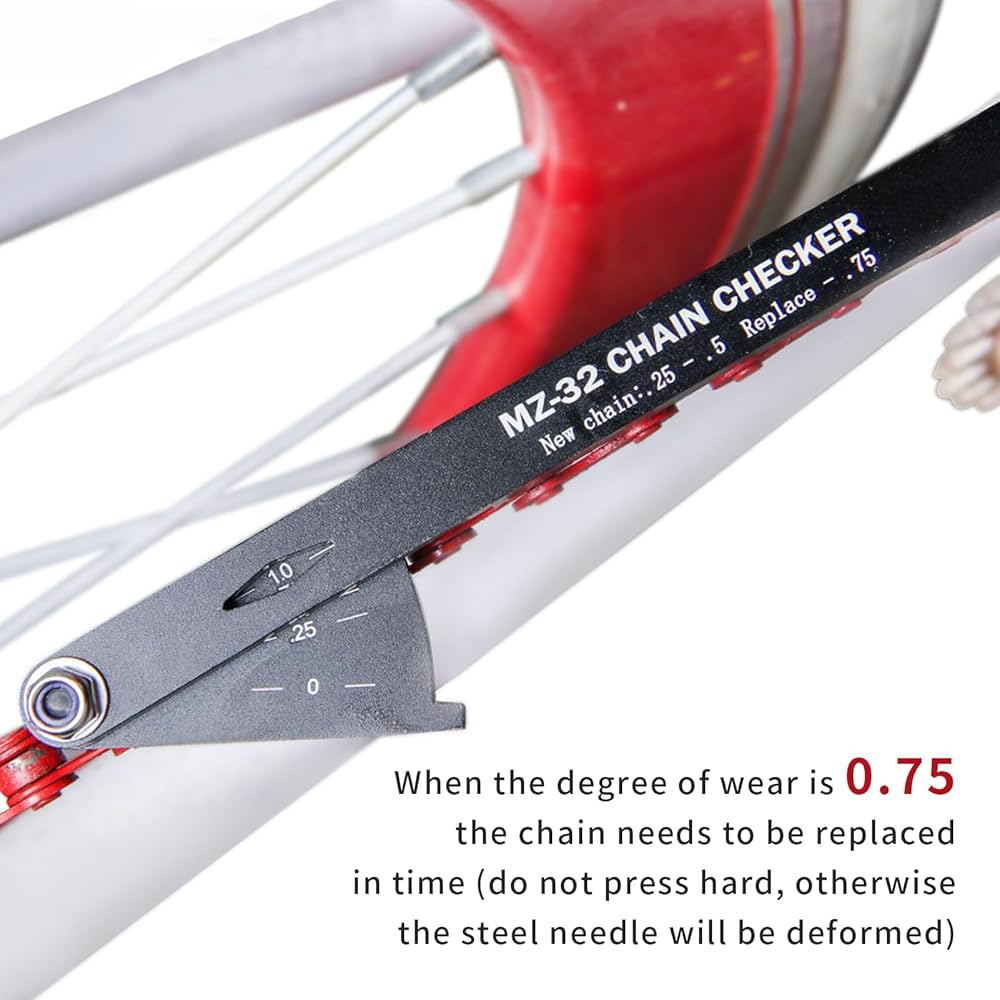 Amazon | Gugxiom 自転車チェーンチェッカー 自転車チェーン摩耗