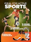 Running Athletic Shoe Insoles Men Women - Sport Insole - Shock Absorption Inserts - Walking Hiking Hockey Tennis Basketball - Orthotic Comfort Cushions Inserts Sneakers
