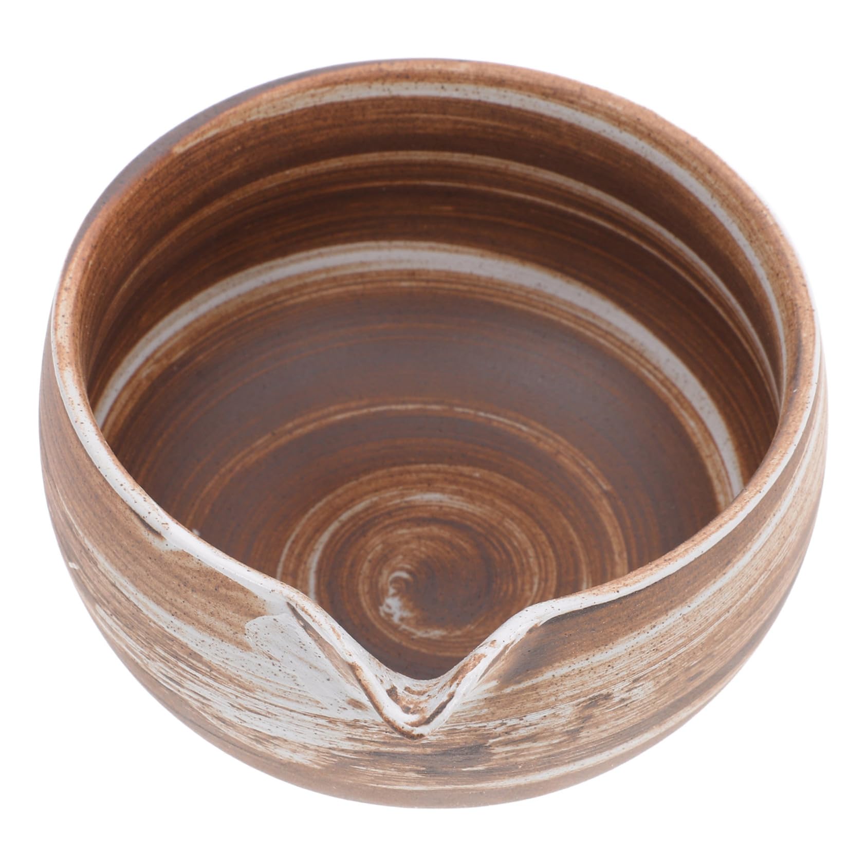 HEALLILY Japanese Ceramic Matcha Bowl Traditional Tea Cup for Ceremony Compact Design for Home Office Smooth Easy to Store