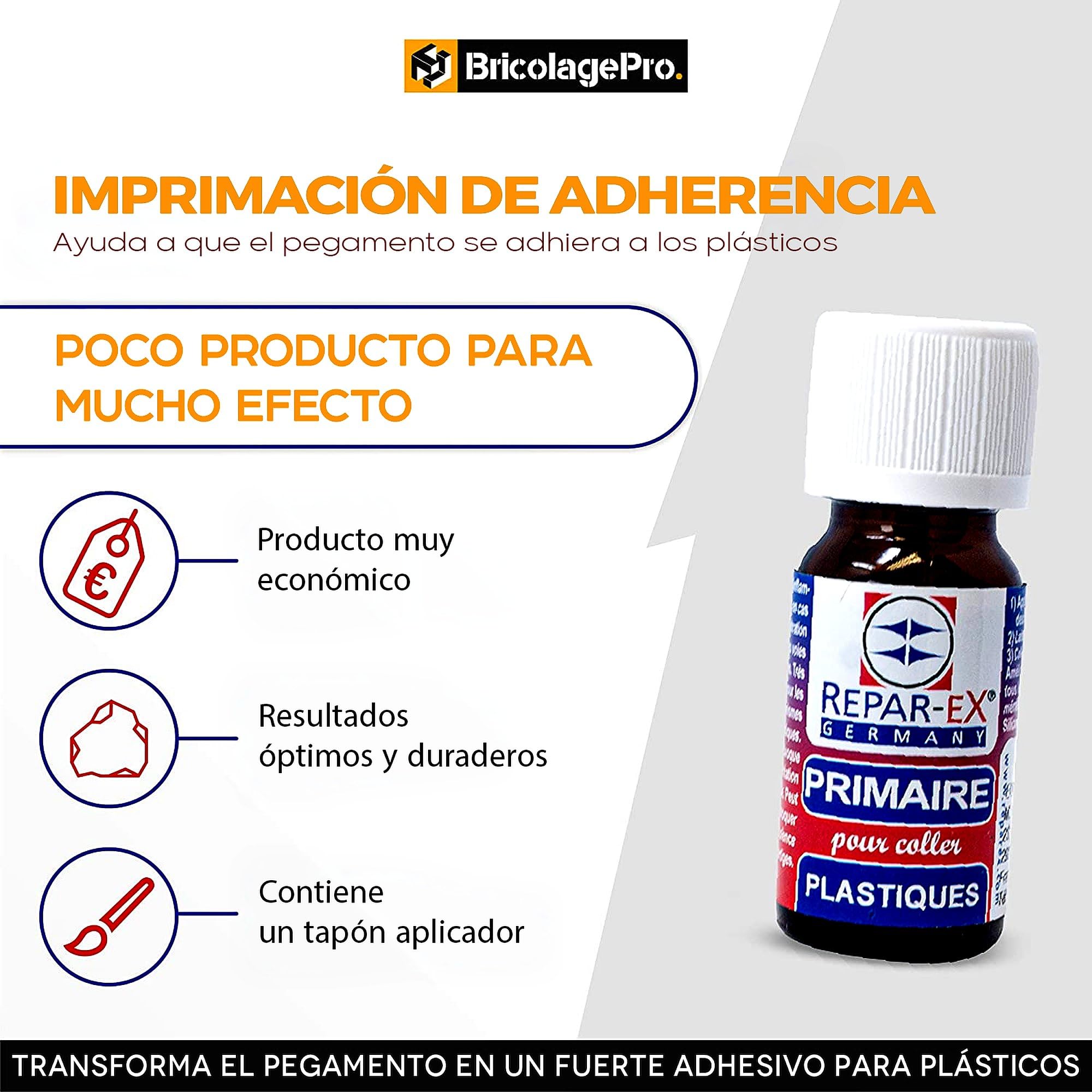 REPAR-EX - Kit completo de unión Repar-ex - Pegamento profesional - Kit de unión profesional