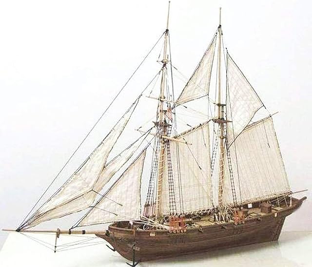 WMOENS Adult Wooden Ship Models, Sailing Ship Model Kit, DIY Ship Model Kit, Wooden Ship Kit, Children Wooden Model Toy, Home Model Of Sailboat (Color : Wooden Ship Models)