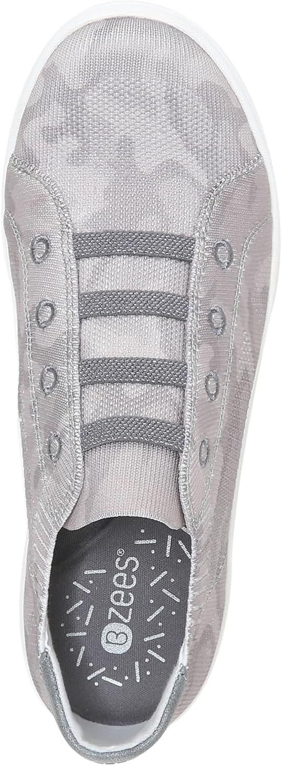 BZees レディース ゴールデンニットスニーカー