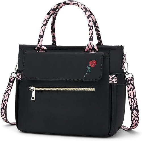 Miniatura 1 de HSHPX Elegante lonchera con aislamiento térmico para mujer, grande, reutilizable, a prueba de fugas, linda hielera portátil para el almuerzo, regalo