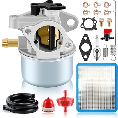 Carbhub Repuesto de carburador para 799866 790845 799871 796707 794304 12H800 Engine Toro Craftsman cortacésped Carb Toro 22 pulgadas Reciclador con
