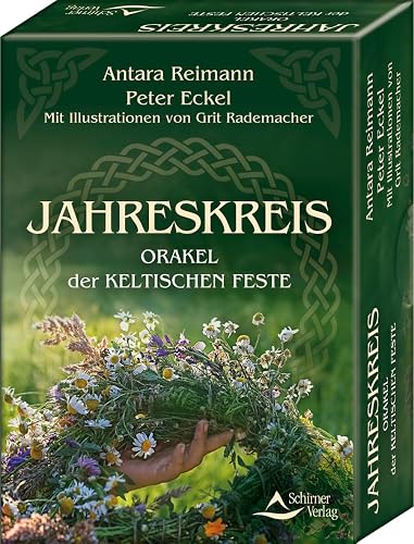 Jahreskreis - Orakel der keltischen Feste: - Set mit Buch und 48 Karten