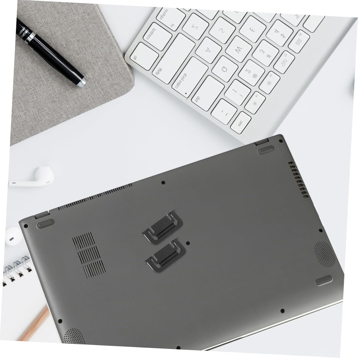 4pairs Replacement Keyboard Stand for Ergonomic Feet for Better Typing Angle Compatible Gaming Keyboards