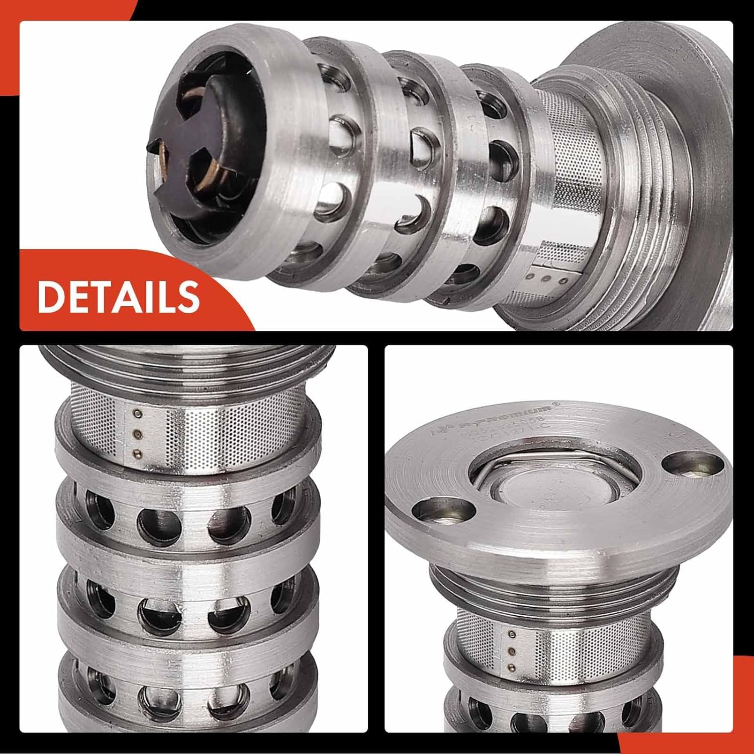 A-Premium Engine Variable Valve Timing (VVT) Solenoid Compatible with Volkswagen Golf 2015-2018, Golf R 2012-2013, Golf R 2015-2017, Golf SportWagen 2015-2019, 1.8L 2.0L, Replace# 06K109257A