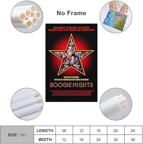 Miniatura 2 de Pósteres de películas retro de Boogie Nights de los años 90, impresión de cuadros vintage de los años 90, pintura de pared, pósteres artísticos