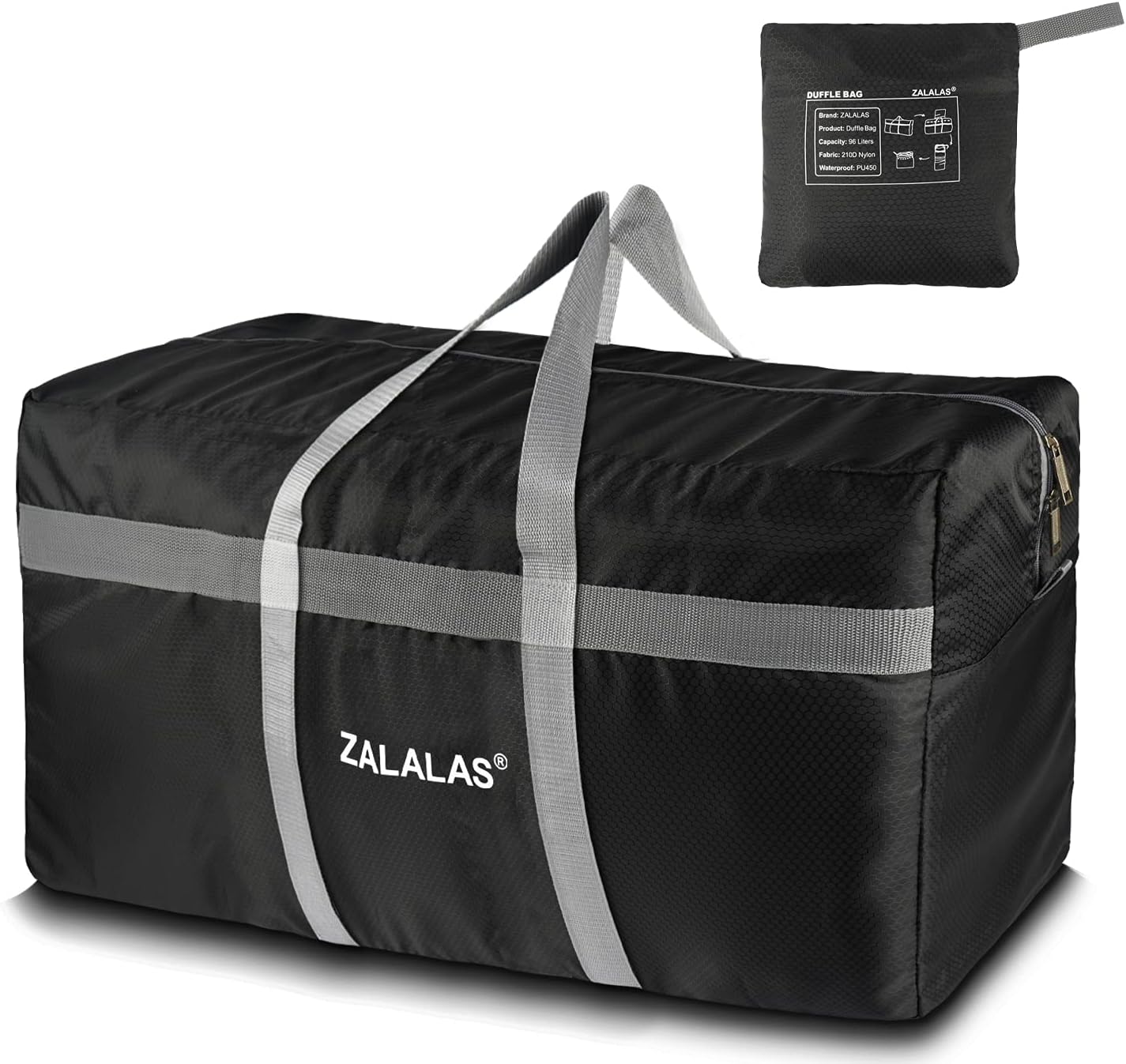 extra large nylon duffle bag