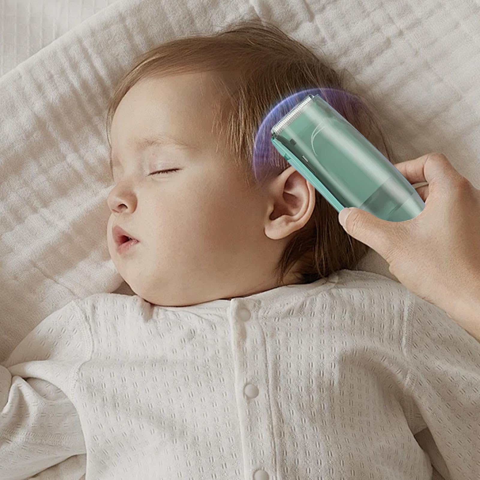 Cortapelos silenciosos para niños,Cortapelos silenciosos para bebés | Ultrasilencioso Cortapelos silenciosos para niños, recortadores de poco ruido, co