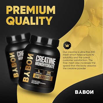 Creatine Monohydrate Powder 1kg/1000g - 200 Servings - Soluble 200 Fine Mesh Creatine Supplement - Weight Training Sports Food Supplement