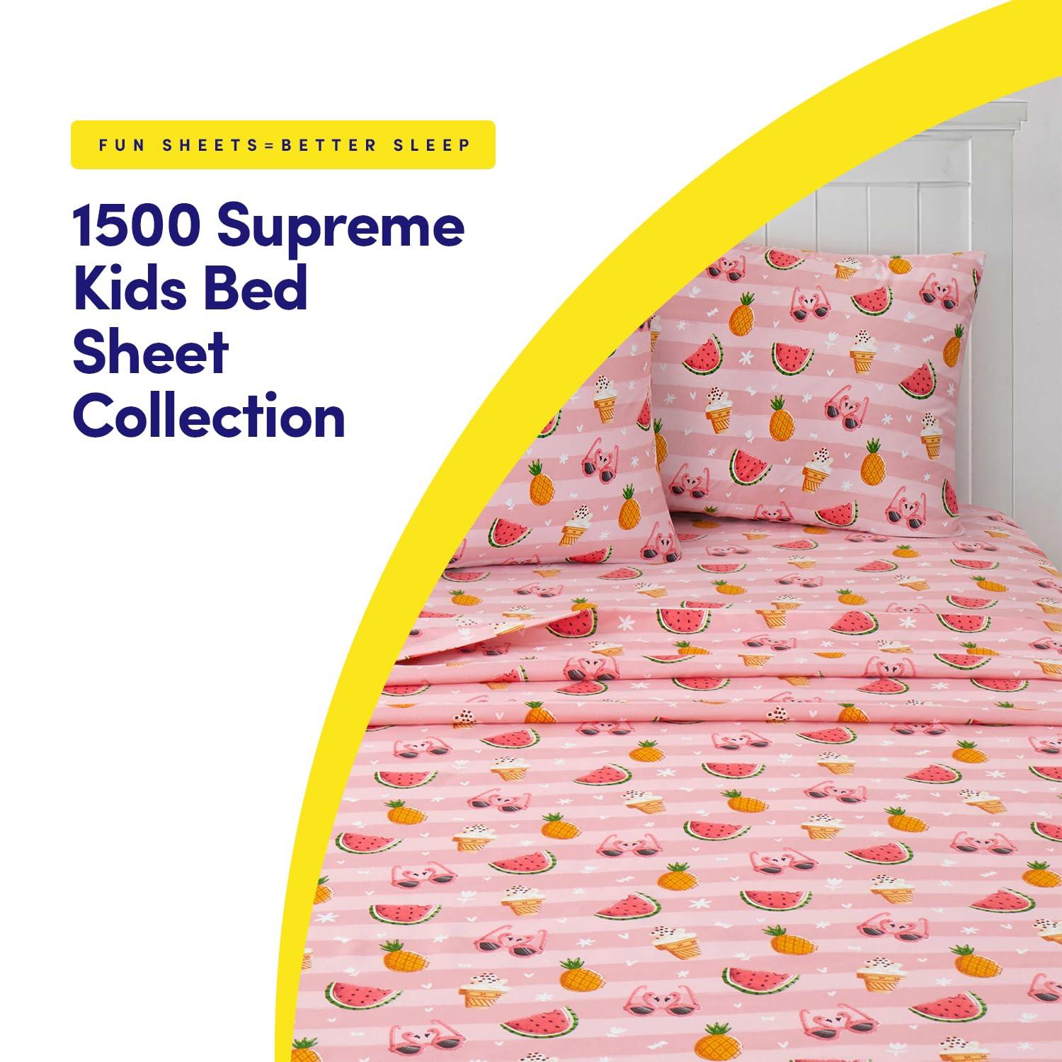 1500 Supreme Kids Bed Sheet Collection - Image 3