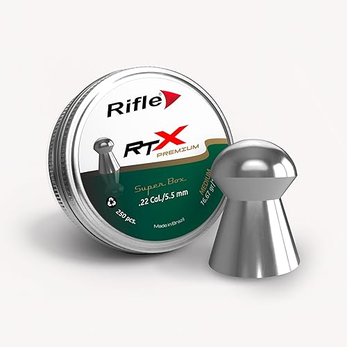 Miniatura 8 de Perdigones para rifle de aire Calibres .177, .22, .25, .30, .35 Punta redonda, abovedada, hueca, tipo slug Varios pesos para tiro al blanco