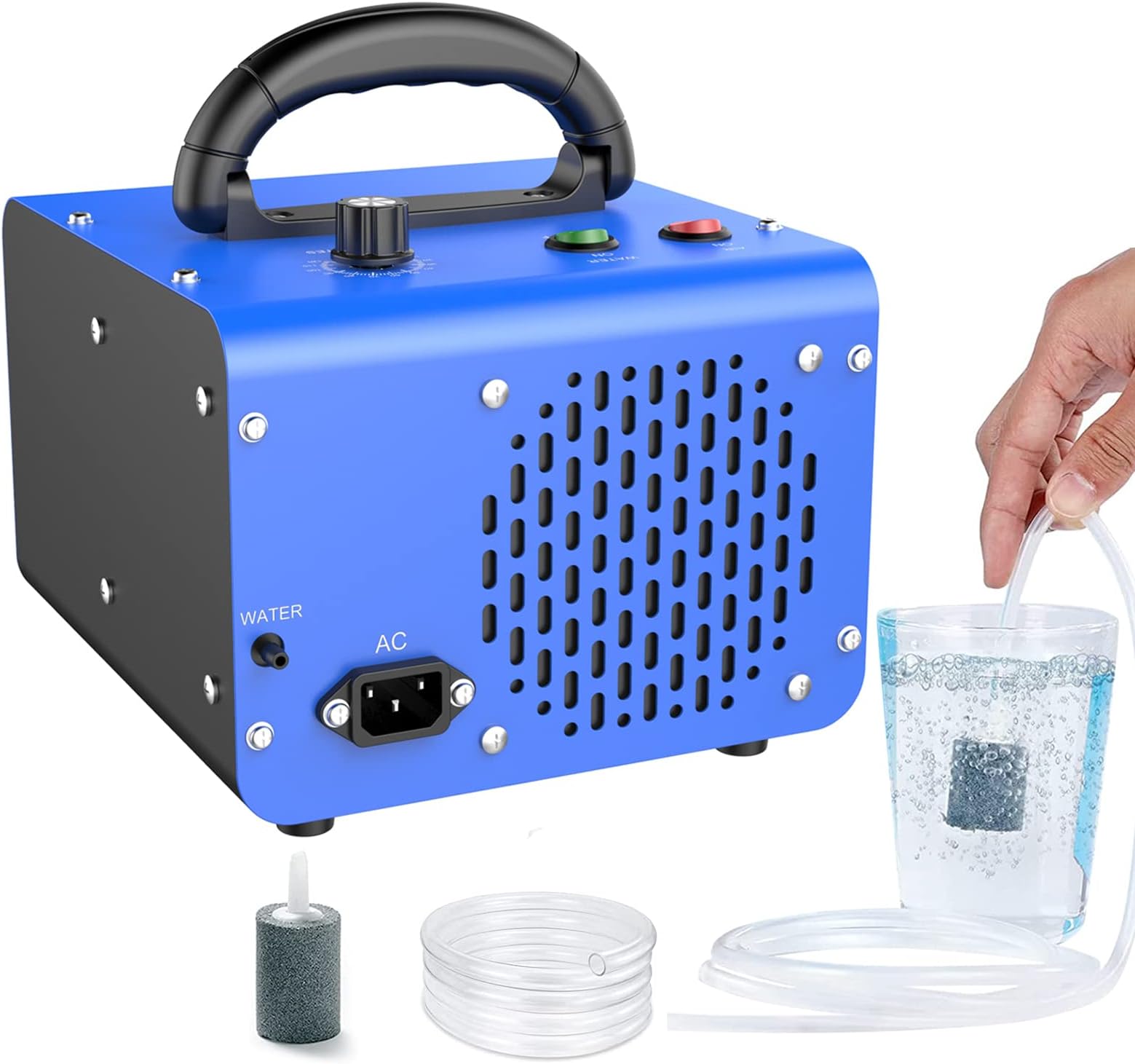 CAMECO Ozone Generator with Air & Water Modes 28,000mg/h, O3 Ozone Machine Ionizer Air Purifier, Commercial & Industrial Deodorizer for Water, Home, Cars, Office, Basement, Garage, Pets, Smoke