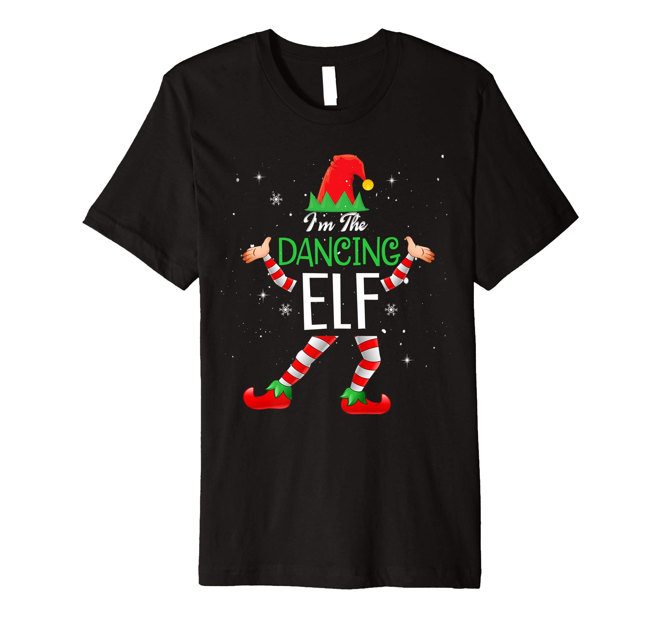 I'm The Dancing Elf Shirt Family Matching Group Christmas Premium T-Shirt