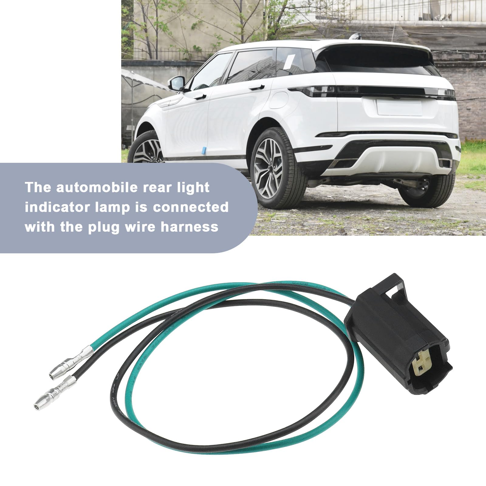 MultiLED 2 links 240x140x54 mm - LED - 8P connector met 50 cm kabel