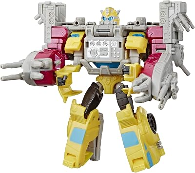 Transformers Toys Cyberverse Spark Armor Bumblebee Action Figure - Combines with Ocean Storm Spark Armor Vehicle to Power Up - for Kids Ages 6 and Up, 5.75-inch