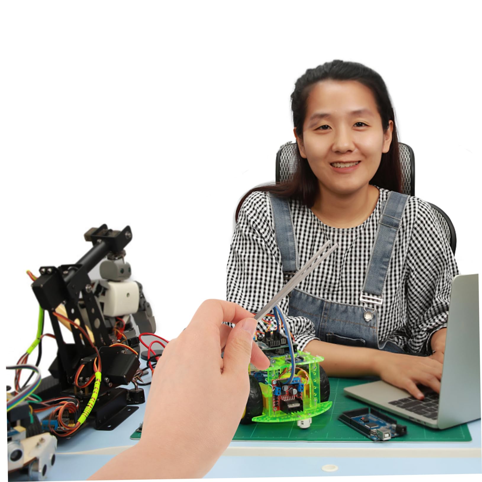 Angoily 14 Pcs Metal Model Bending Tool Multifunctional Stainless Steel Bending Kits