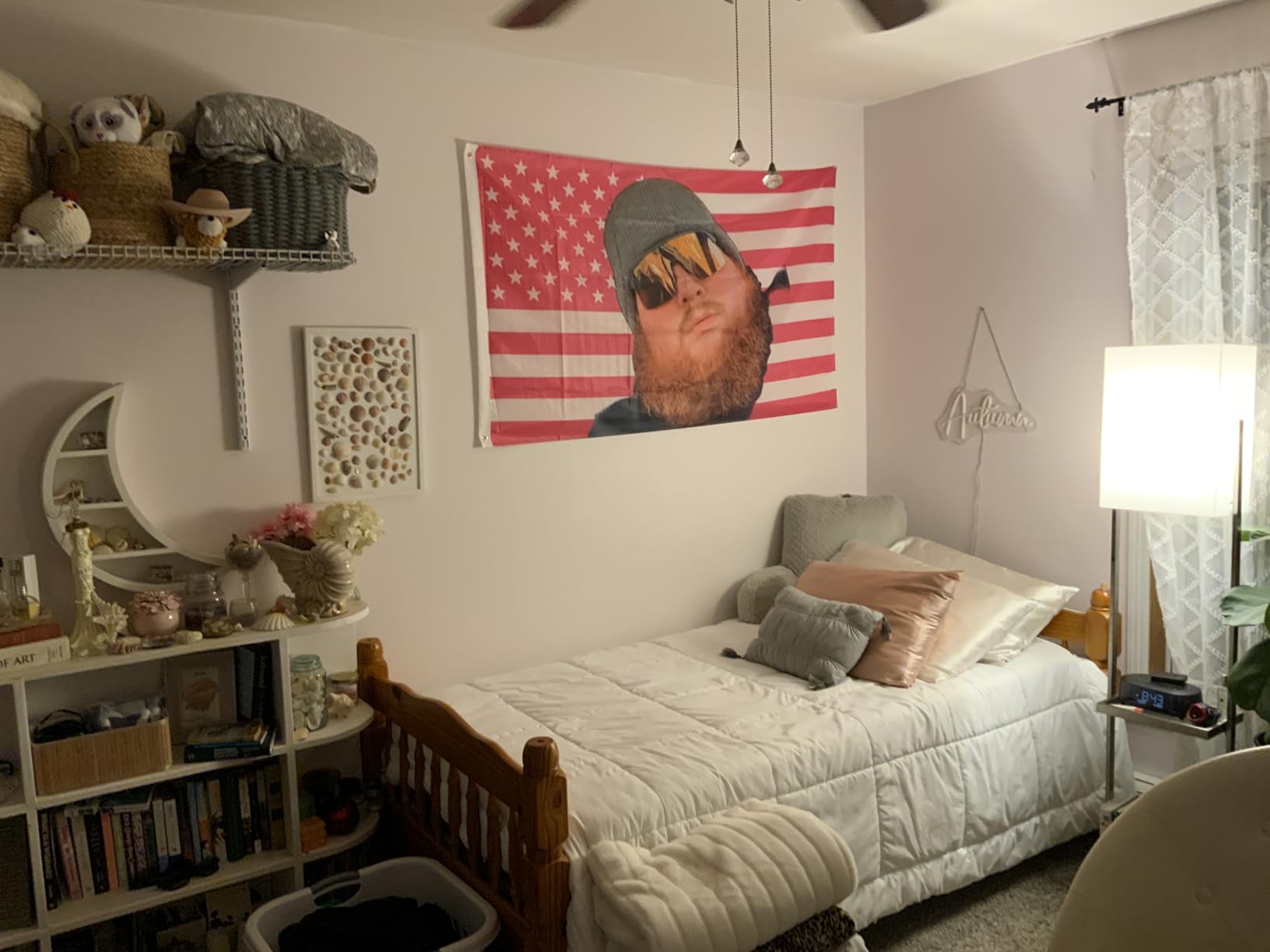 Custom American Tapestry Flag with Picture photo review