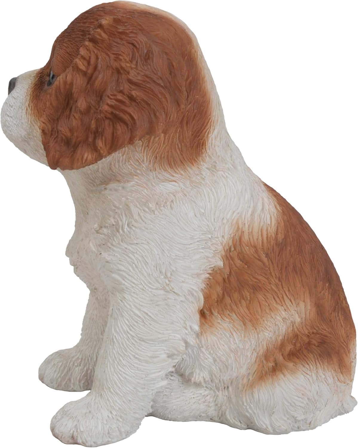 Hi-Line Gift Ltd Sitting King Charles Puppy Statue - Image 4