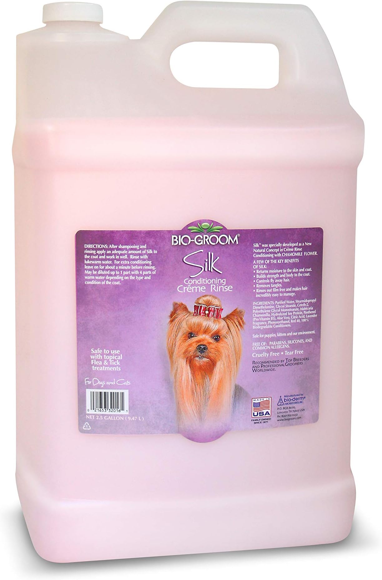 Pet Conditioners BioGroom Silk Creme Rinse Dog