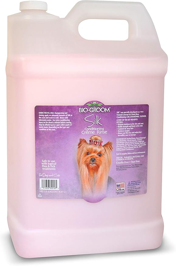 Pet Conditioners Biogroom Silk Creme Rinse Dog