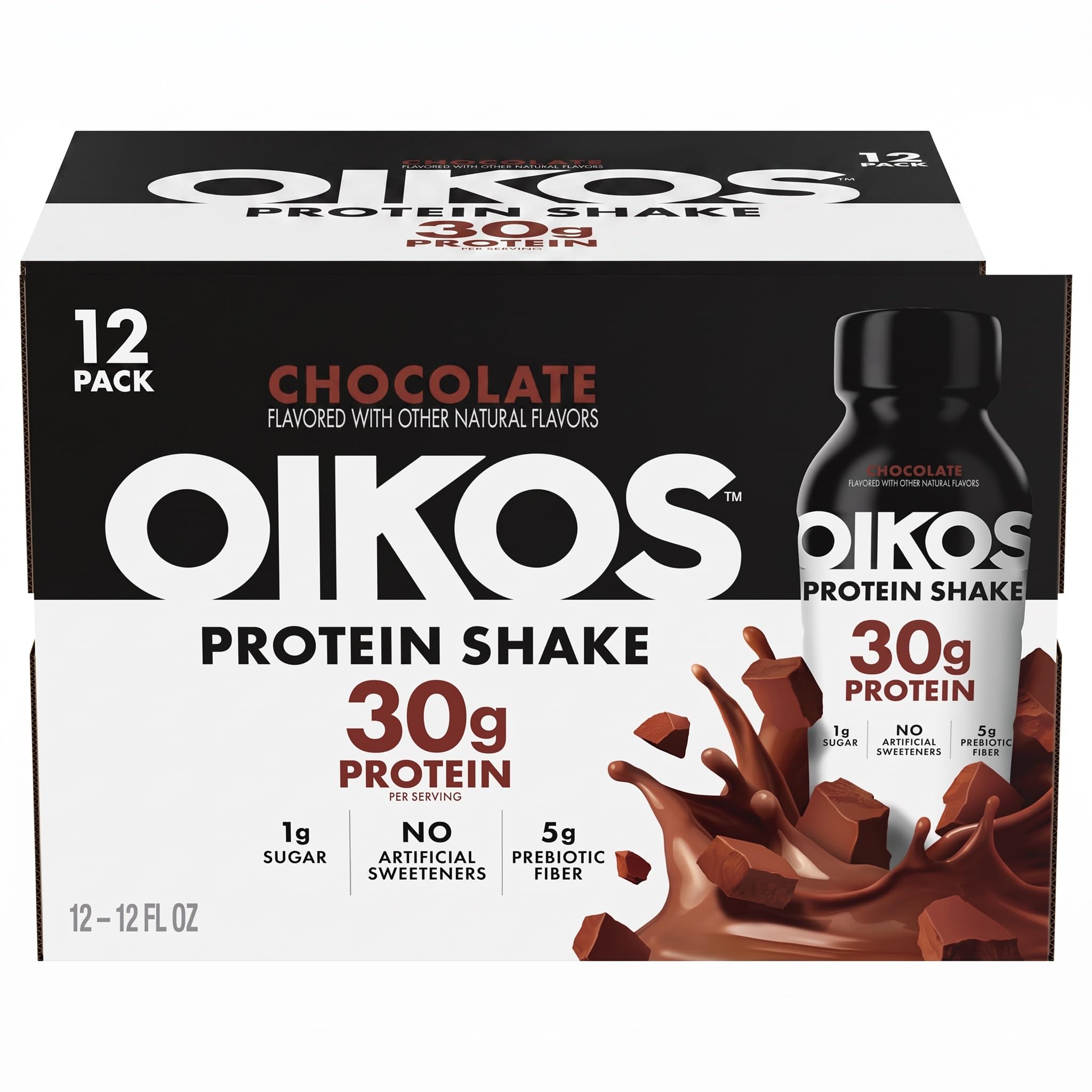 Oikos Protein Shake, Salted Caramel, 30g Protein, 12 fl oz, 12 Count — Amazon image 26