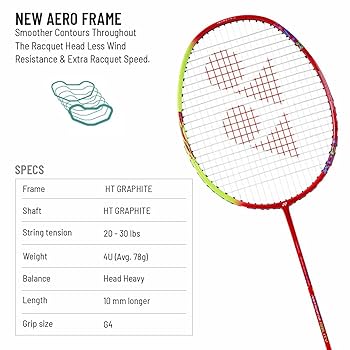 【極美品】YONEX AEROTUS60 グリップサイズ:2U G4 極美品】YONEX AEROTUS60 グリップサイズ:2U G4 - メルカリ