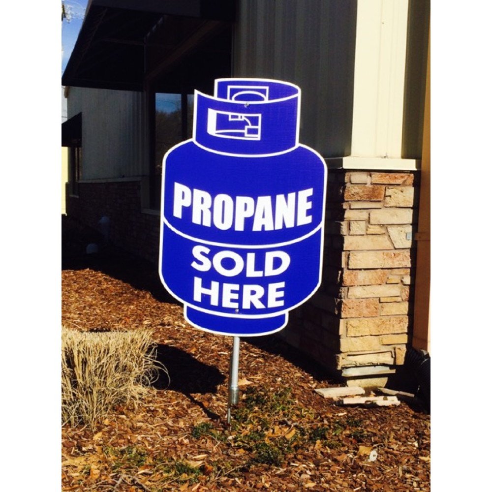 Dynamic Decals & Graphics PREVOLB Propane Sold Here