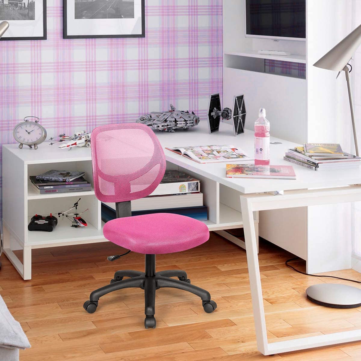 GiantexKids Desk Chair, Pink