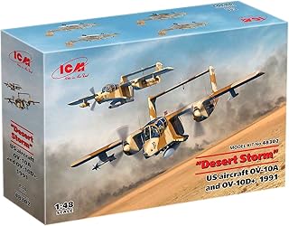 ICM 48302 â€˜Desert Stormâ€™ - US Aircraft Bronco OV-10A and OV-10D+, 1991