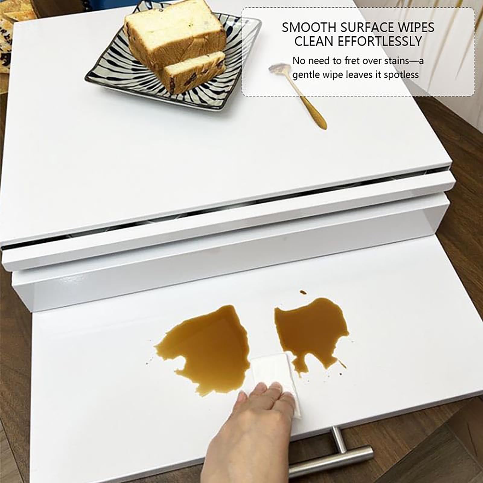GAOXIAO Organizador Capsulas Cafetera, Cajón para Almacenar Cápsulas, Soportes para Cápsulas de Café, Dispensador para Máquina de Café con Organizador, Guarda Capsules Cafe Black 46.5x36x4cm