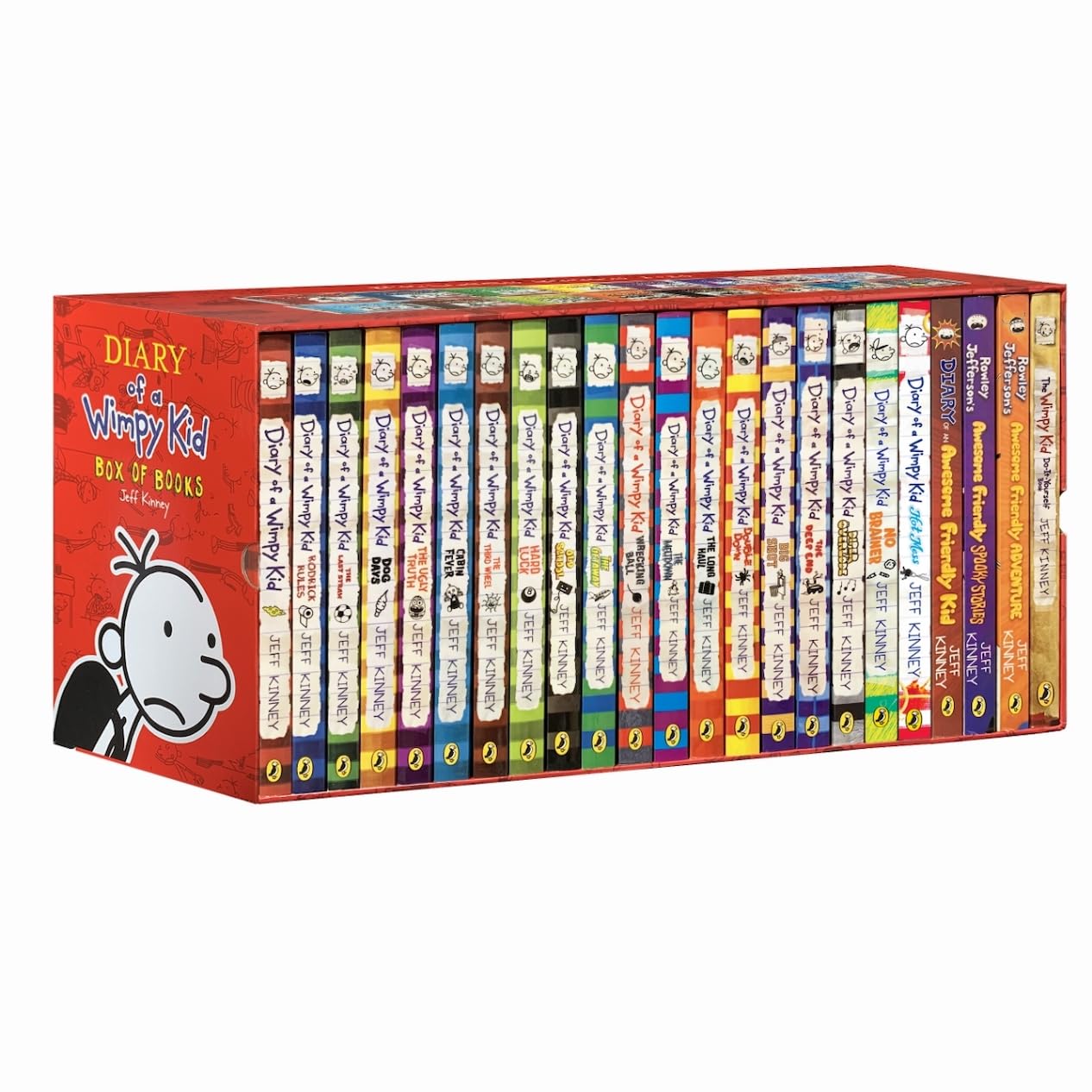 新品Diary Of A Wimpy Kid 23冊 洋書　英語絵本 Amazon.com: A Library of a Wimpy Kid 1-23 Paperback Edition for