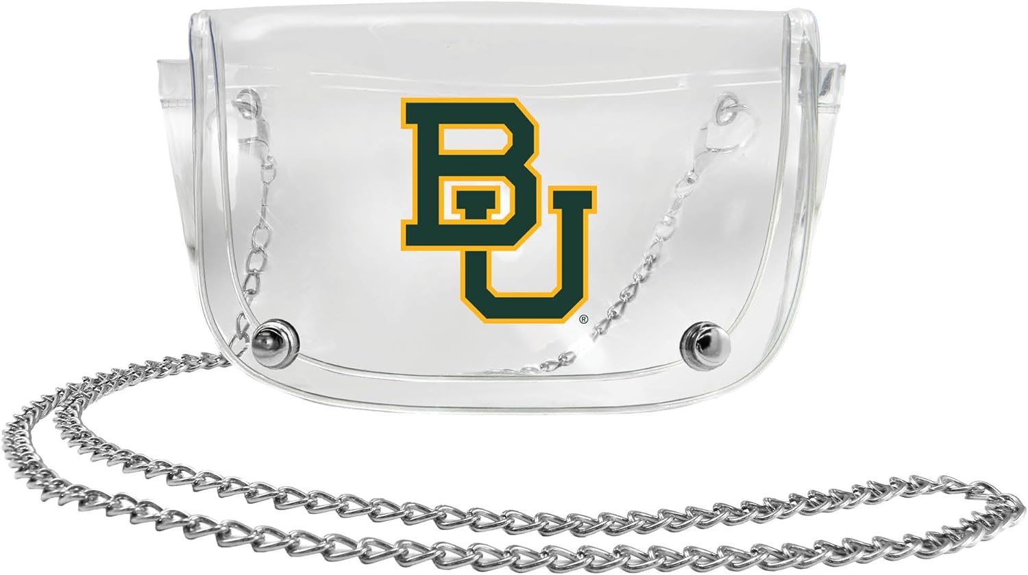 NCAA Clear Waist Pack/Crossbody Purse