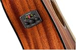 Fender CD-60SCE All-Mahogany Dreadnought Cutaway Acoustic Electric Guitar, with 2-Year Warranty, Fishman Pickup and Preamp System, Natural