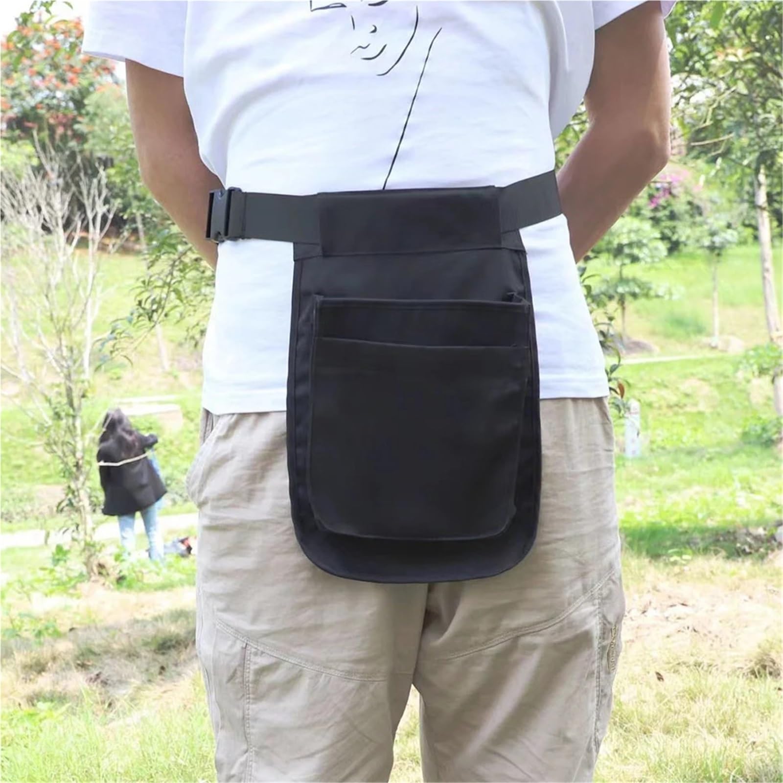 Bolsa portátil for cinturón de herramientas, bolsa delantal con multibolsillos, ajustable for electricista y carpintero, for jardinería, fontanería carpintería Para Carpintero Constructor(S)