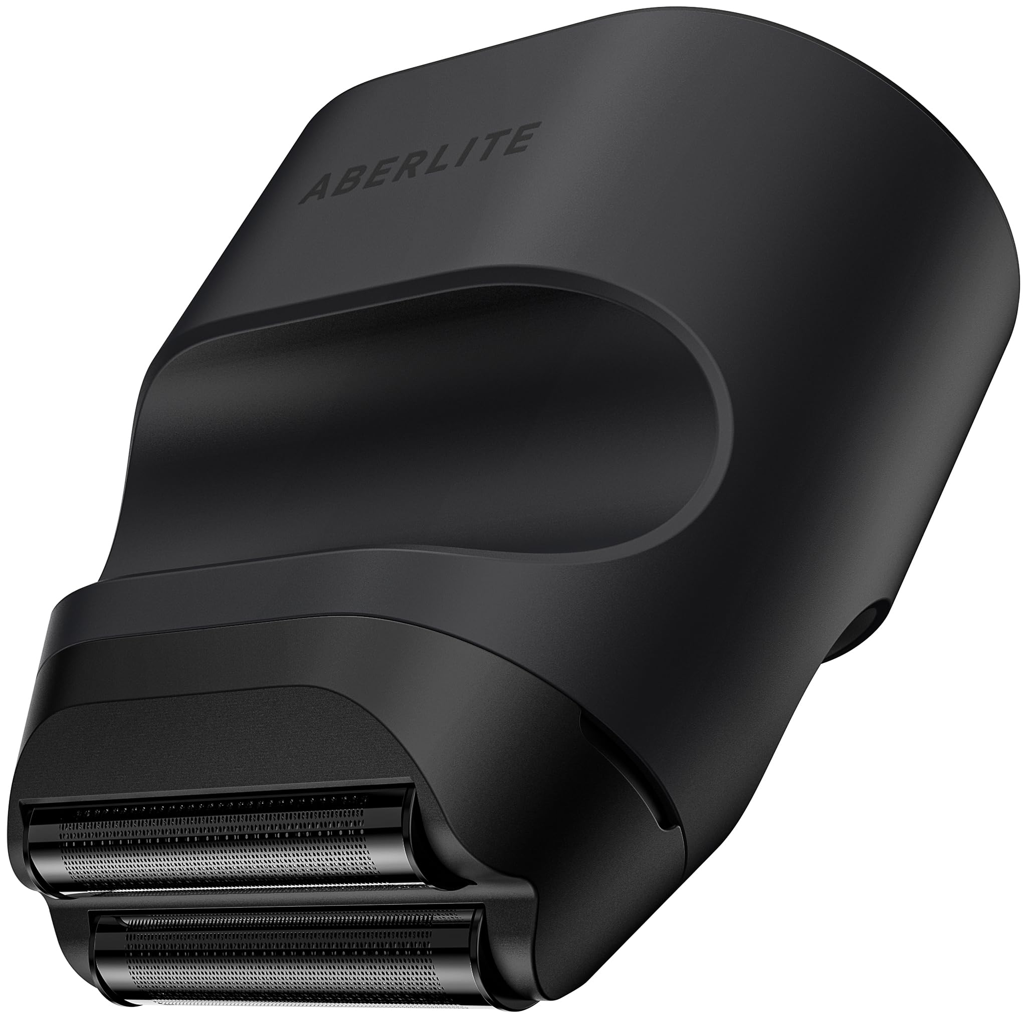 Aberlite Touch 2 Foil Head Shaver for Bald Men - Finishing Foil Shaver for Bald Head & Face, 0.05mm Ultra-Thin Foils for Razor-Smooth Results, Ergonomic Multi-Grip, Waterproof, USB-C Charging (Black)