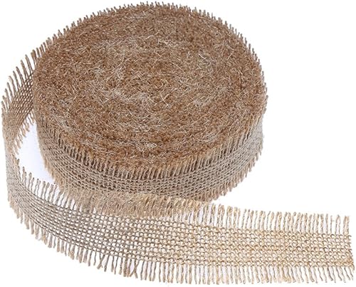 Miniatura 3 de Cinta de arpillera natural, 1-1/2" X 10Yd