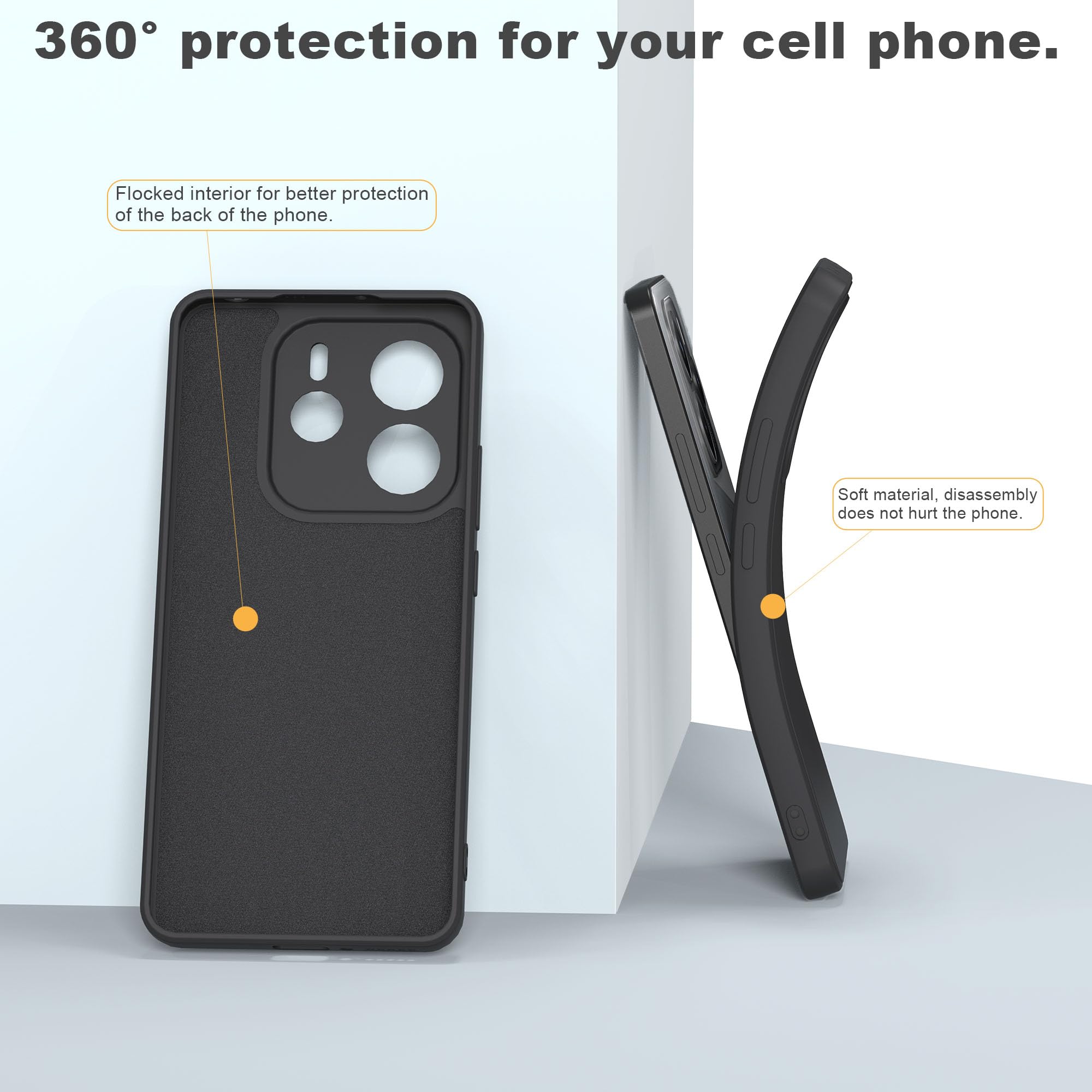 Cover Trasparente Per Xiaomi Redmi Note 14 4G Con 2 Pellicole In Vetro Temperato – Custodia Sottile In Silicone Morbido TPU Antigiallo