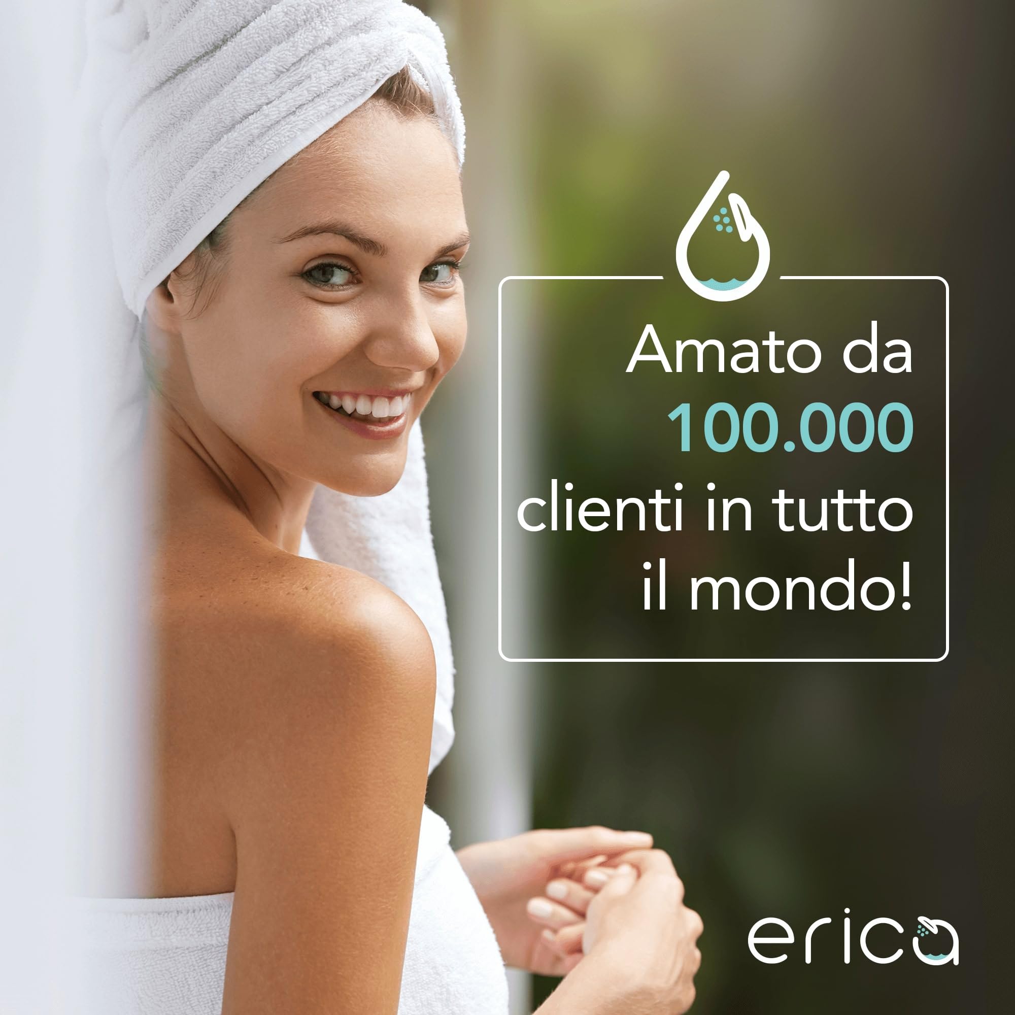 Erica Tubo Tenda Doccia a U, 70x165x70cm, Bastone per Tenda Doccia Angolare senza Supporto Soffitto, Rivestimento in Plastica senza PVC (Black)