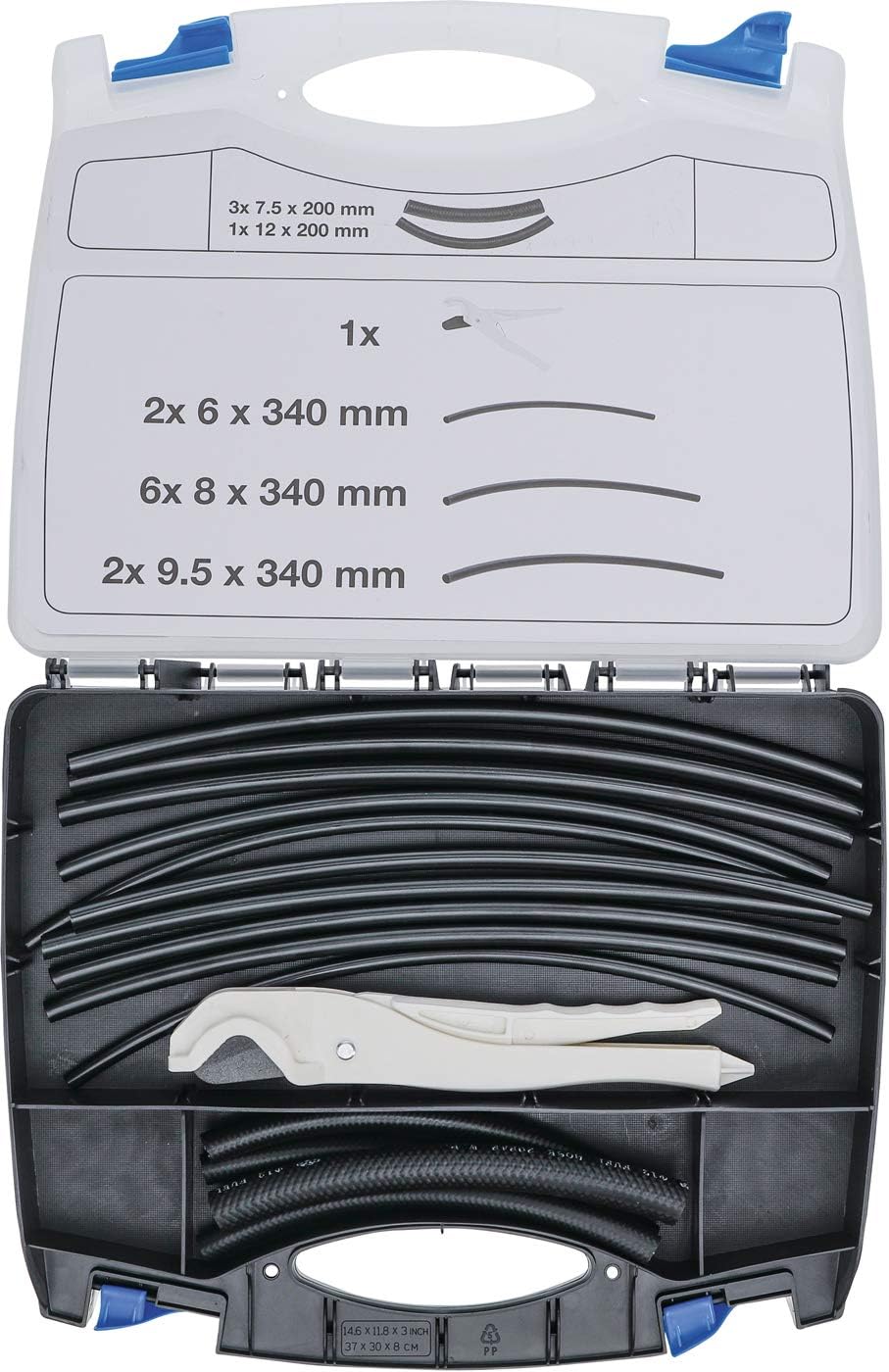 BGS technic BGS 6776 | Plastic Pipe & Clutch Assortment | 95 Pieces