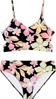 Kanu Surf Girls' Coral Reef Beach Sport Wrap Around Bikini 2-piece Swimsuit