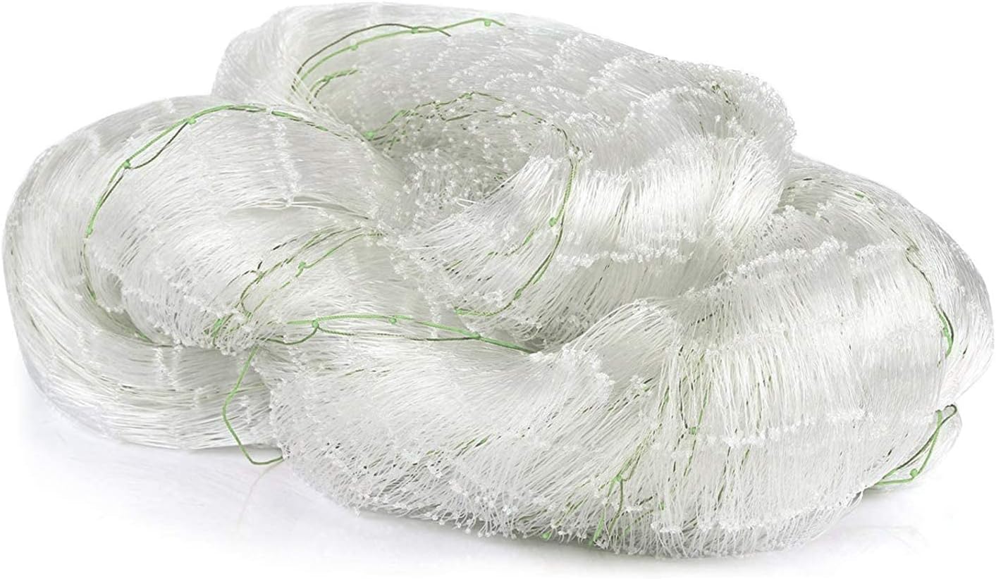 GWHOLE 10 x 4 m Garden Netting Pond Mesh Netting for Plant Protection Protect Fruit Fish Trees, Garden, Poultry Breeding Netting